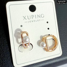 Сережки Xuping18К 20535 (1.3см)